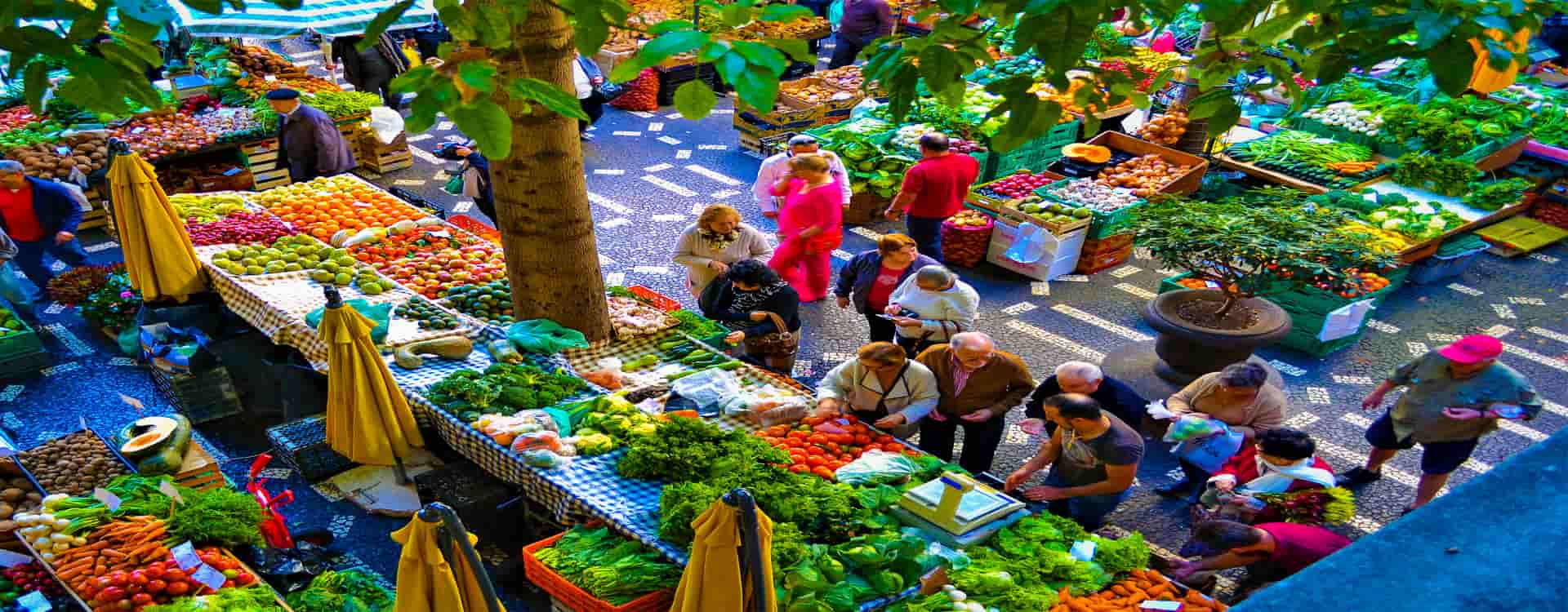 Feiras e mercados locais em Portugal